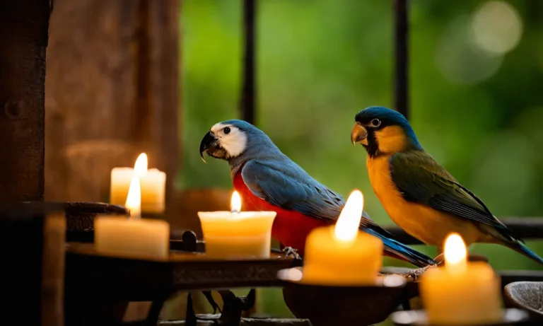 Are Candles Bad For Birds? Understanding The Health Risks