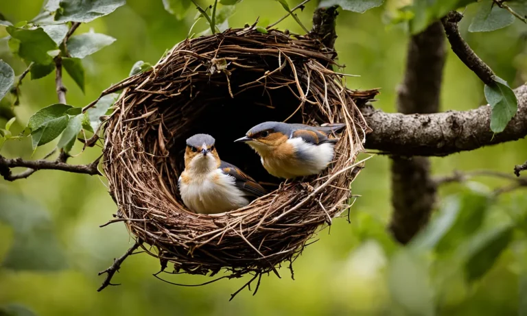 Birds That Build Nests On Houses: Identification And Removal Guide