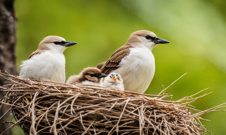 Do Mother Birds Sleep In The Nest With Their Babies?
