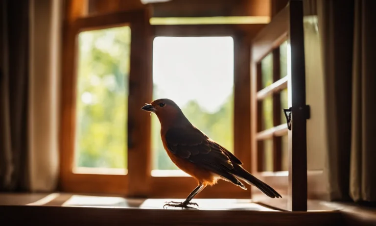 How To Get A Bird Out Of Your House: A Step-By-Step Guide
