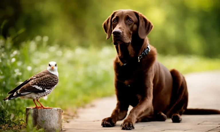 What To Do If Your Dog Kills A Bird
