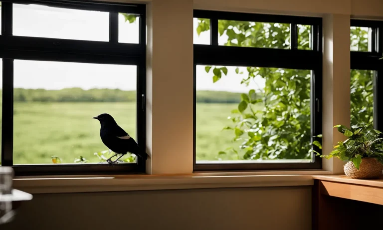 Using Stickers To Prevent Birds From Hitting Windows